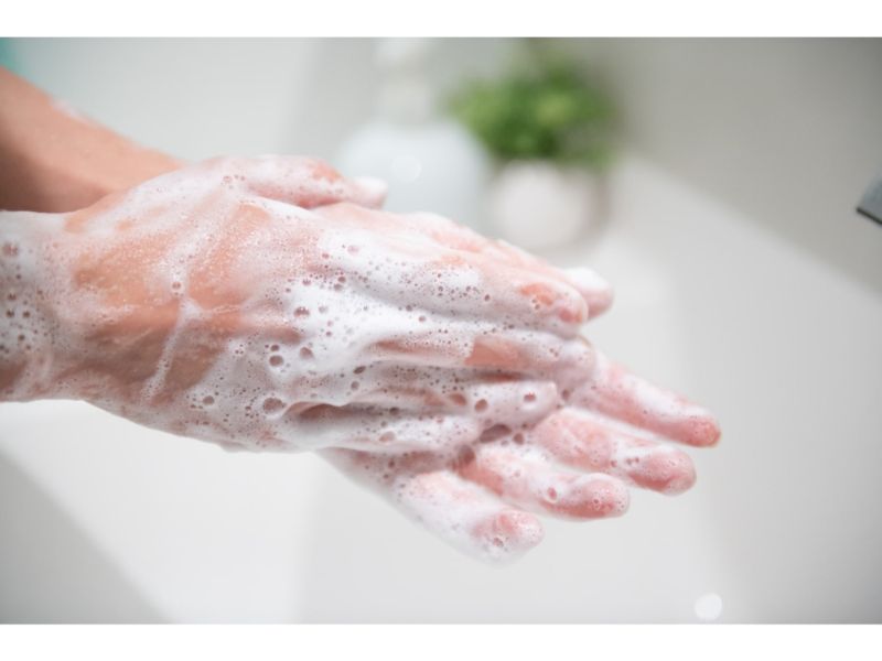 手を洗うイメージ