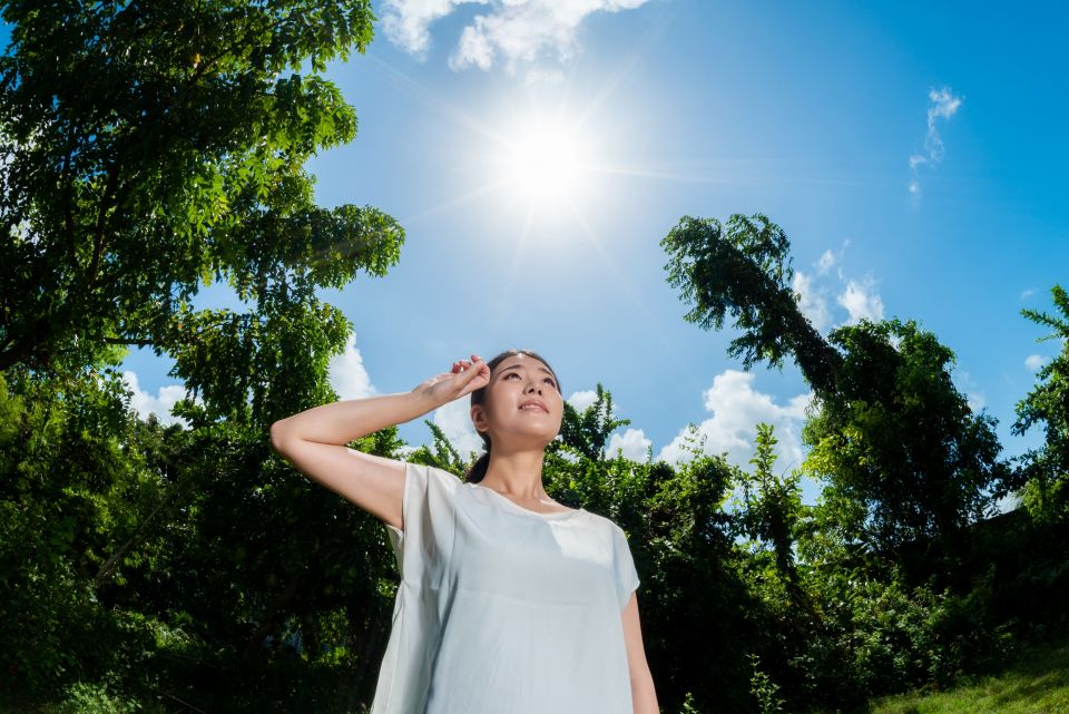 アロマで健康な女性のイメージ画像